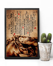 Load image into Gallery viewer, Mom Gift For Amazing Son I'll Always Be There To Support You Vertical Poster
