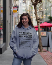Load image into Gallery viewer, 5 Things You Should Know About My April Grandpa For Birthday Gift Hoodie
