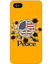 Load image into Gallery viewer, Peace Sign Sunflower Birthday Gift For Girls Phone case
