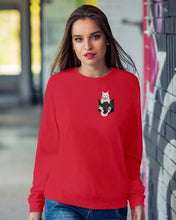 Load image into Gallery viewer, Cat In Your Front Pocket Great Gift For Cat Lovers Sweatshirt
