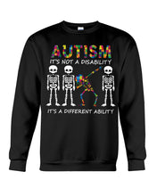 Load image into Gallery viewer, Autism It's A Different Ability Gift For Autism People Sweatshirt
