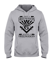 Load image into Gallery viewer, Once A Freemason Always A Freemason  Custom Design Hoodie
