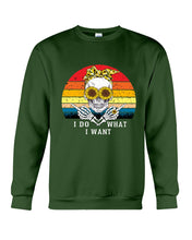 Load image into Gallery viewer, I Do What I Want Skull Sunflower Special Custom Design Sweatshirt
