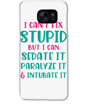 Load image into Gallery viewer, I Can't Fix Stupid But I An Sadate It Gift For Girls Phone case
