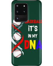 Load image into Gallery viewer, Baseball Be My DNA Gift For Sport Lovers Phone case

