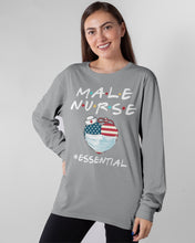 Load image into Gallery viewer, MAle Nurse Essential 2020 Unique Custom Design Unisex Long Sleeve
