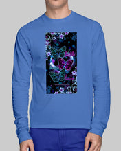 Load image into Gallery viewer, Purple Phone Case With Butterfly Faith Hope Love Suicide Awareness Gift Unisex Long Sleeve
