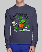 Load image into Gallery viewer, Basketball Saint Patrick's Day Gift For Basketball Lovers Unisex Long Sleeve
