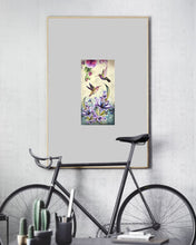 Load image into Gallery viewer, Humming Birds Flower Unique Custom Design Vertical Poster
