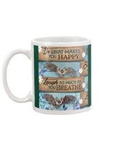 Load image into Gallery viewer, Do What Makes You Happy With Bats Gift For Girls Mug
