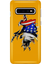 Load image into Gallery viewer, Eagle Giant Scratch USA Flag Gift For Women Phone case
