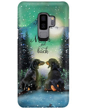 Load image into Gallery viewer, Dachshund Gift For Dog Lovers Snowy Night Together Phone case
