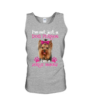 Load image into Gallery viewer, Yorkshire Terrier I'm Not Just A Dog Person Gift For Dog Lovers Unisex Tank Top
