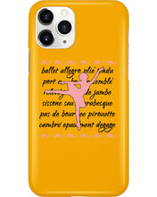 Load image into Gallery viewer, Ballet Words Pink Pattern Gift For Ballet Dancer Phone case
