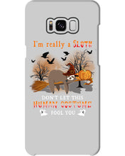 Load image into Gallery viewer, Sloth I'm Really A Storm Don't Let This Human Costume Halloween Gift Phone case
