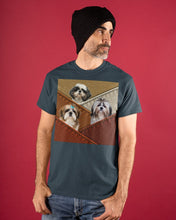Load image into Gallery viewer, Three Cute Shih Tzu In Bag Gift For Dog Lovers Guys Tee
