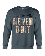Load image into Gallery viewer, Baseball Hustle Hit Never Quit Gift For Lovers Sweatshirt
