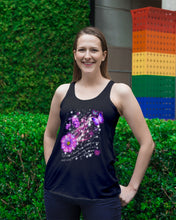 Load image into Gallery viewer, We Don't Know How Strong We Are  Breast Cancer Awareness Trending Ladies Flowy Tank

