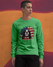 Load image into Gallery viewer, English Cocker Spaniel US Sunflower Gift For Dog Lovers Unisex Long Sleeve
