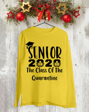 Load image into Gallery viewer, Senior 2020 The Class Of The Quarantine Unique Custom Design Unisex Long Sleeve
