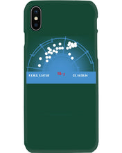 Load image into Gallery viewer, Pinpoint The Location In The Space Blue Phone case
