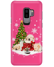 Load image into Gallery viewer, Funny Golden Retrievers Sleep In Red Boots Gift For Dog Lovers Phone case
