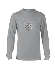 Load image into Gallery viewer, Vintage Cat's Face Unique Custom Design For Cat Lovers Unisex Long Sleeve
