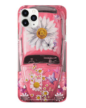 Load image into Gallery viewer, Pink Phone Case With Flowers And Butterfly Gift For Pink Lovers Phone case
