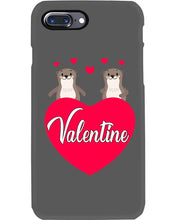 Load image into Gallery viewer, Couple Otter Valentine's Day Gift For Otter Lovers Phone case
