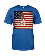 Load image into Gallery viewer, Lovely Phone Case With US Flag Gift For Spaniel Lovers Guys Tee
