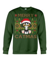 Load image into Gallery viewer, Merry Catmas Cute Funny Gifts Sweatshirt
