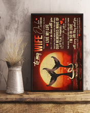 Load image into Gallery viewer, Gift For Wife Live My Life In Love With You   Custom Design Vertical Poster
