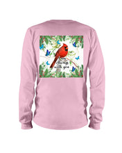 Load image into Gallery viewer, Scarlet Macaw With Butterflies I Am Always With You Gift For Lover Unisex Long Sleeve
