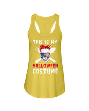 Load image into Gallery viewer, This Is My Halloween Costume Gift For Men Ladies Flowy Tank
