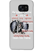 Load image into Gallery viewer, October Man Son Of God Birthday Meaningful Gift For Men Phone case
