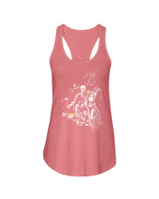 Load image into Gallery viewer, You're Not Alone Motorcycle Axe Gift For Men Ladies Flowy Tank
