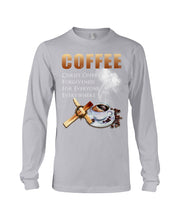 Load image into Gallery viewer, Coffee Christ Offers Forgiveness For Everyone Everywhere Unisex Long Sleeve
