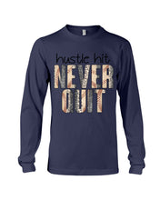 Load image into Gallery viewer, Baseball Hustle Hit Never Quit Gift For Lovers Unisex Long Sleeve
