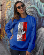 Load image into Gallery viewer, Baseball Peaceful Love Gift For Baseball Lovers Sweatshirt
