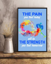 Load image into Gallery viewer, The Pain You Feel Today Will Be The Strength Gift For Women Vertical Poster

