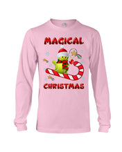 Load image into Gallery viewer, Tennis Players Magical Christmas Snowman Gift For Women Unisex Long Sleeve
