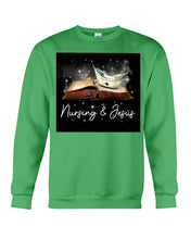 Load image into Gallery viewer, Nursing And Jesus Gift For Family Sweatshirt
