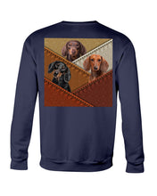 Load image into Gallery viewer, Three Cute Shih Tzu In Bag Gift For Dog Lovers Sweatshirt
