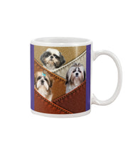 Load image into Gallery viewer, Three Cute Shih Tzu In Bag Gift For Dog Lovers Mug
