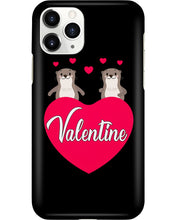 Load image into Gallery viewer, Couple Otter Valentine's Day Gift For Otter Lovers Phone case
