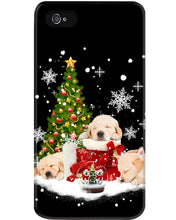 Load image into Gallery viewer, Funny Golden Retrievers Sleep In Red Boots Gift For Dog Lovers Phone case
