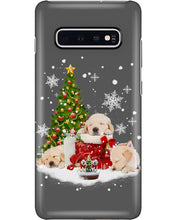 Load image into Gallery viewer, Funny Golden Retrievers Sleep In Red Boots Gift For Dog Lovers Phone case
