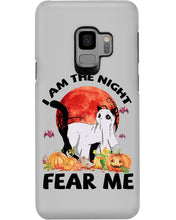 Load image into Gallery viewer, I Am The Night Fear Me Ghost Cat Gift For Cat Lovers Phone case
