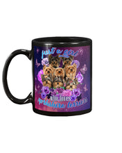 Load image into Gallery viewer, A Girl Loves Yorkshire Terrier Gift For Dog Lovers Mug
