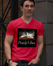 Load image into Gallery viewer, Nursing And Jesus Gift For Family Guys V-Neck
